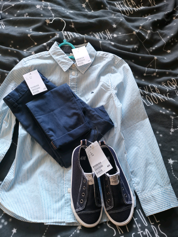 h&m boys dressing gown